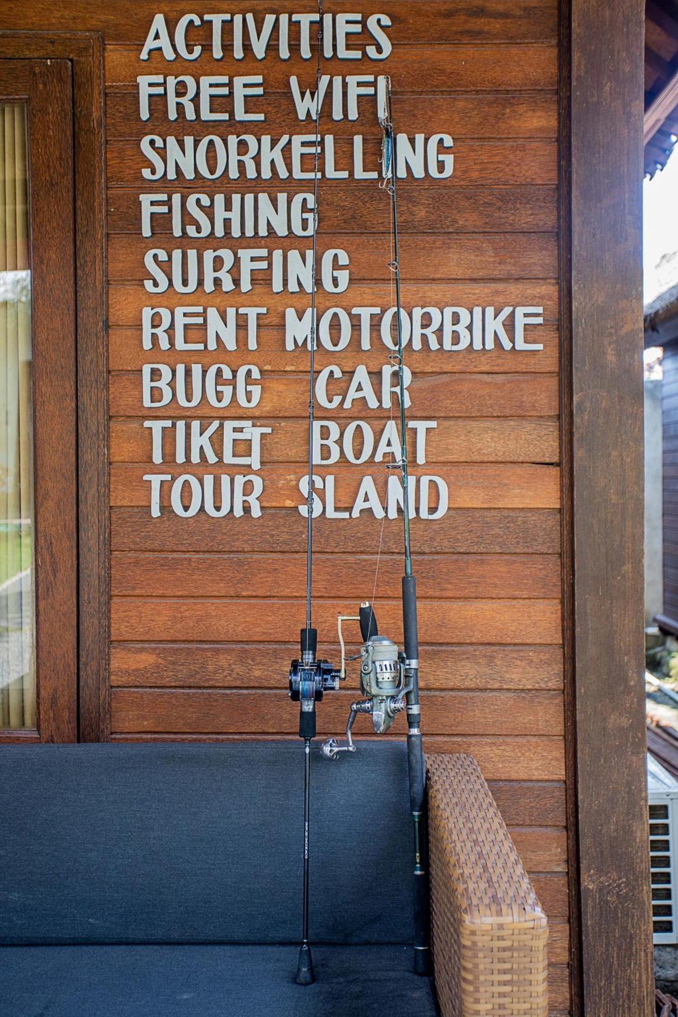 מלון Lembongan Mantra Huts מראה חיצוני תמונה